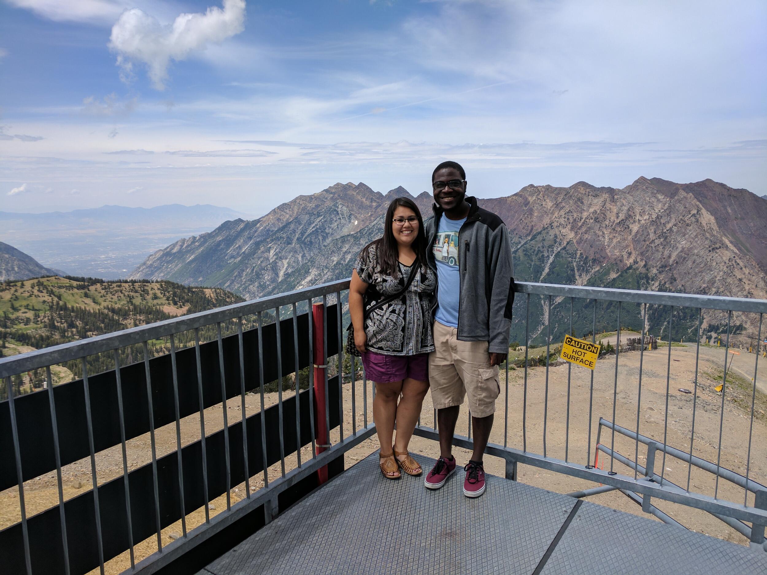 A vacation in Salt Lake City, Utah.
