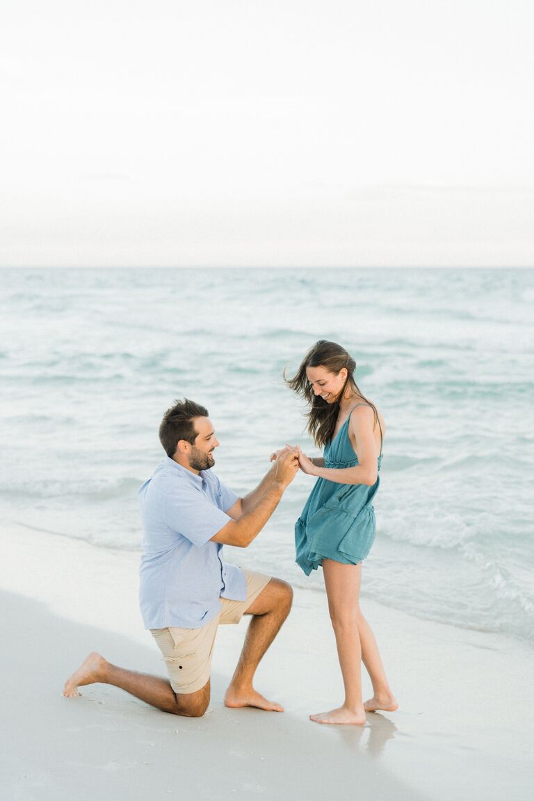 Josh proposed!