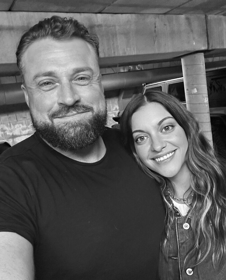 "The one after dinner with groomsman, Joe and the soon to be Mrs. Megan Marino!"