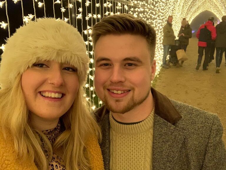 Blennheim lights… the day Harry plucked up the courage to ask Helena to be his girlfriend. 