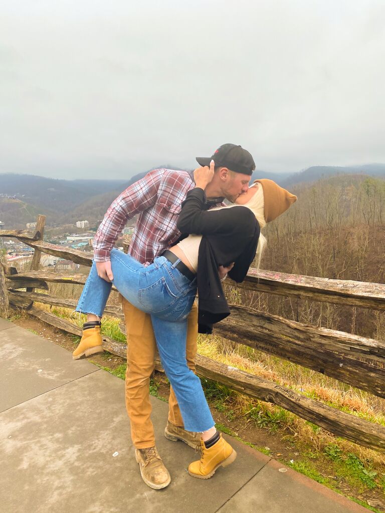 Our first vacation together in Gatlinburg, TN for Nate’s 25th birthday!