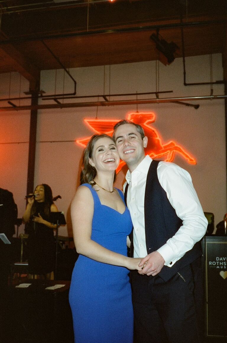 Josh and Adina are married!