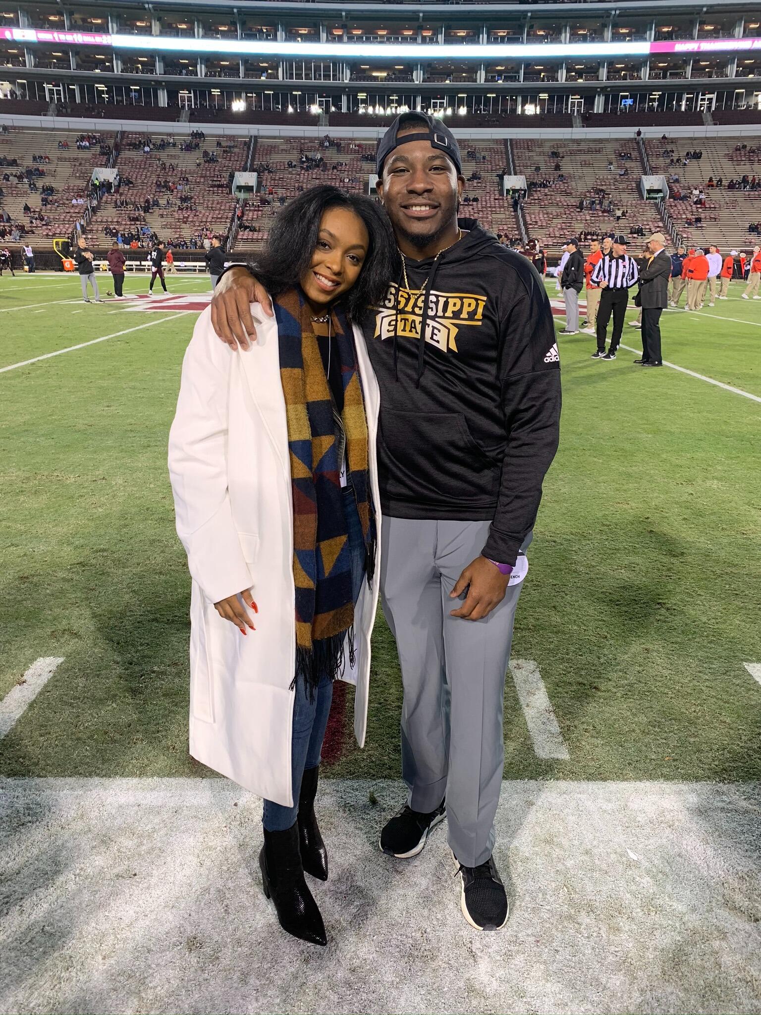 Making many trips to Starkville at the time. Especially to see Tre experience and coach in his first Egg Bowl.