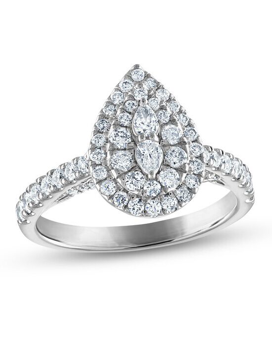 Kay jewelers pear hot sale shaped diamond