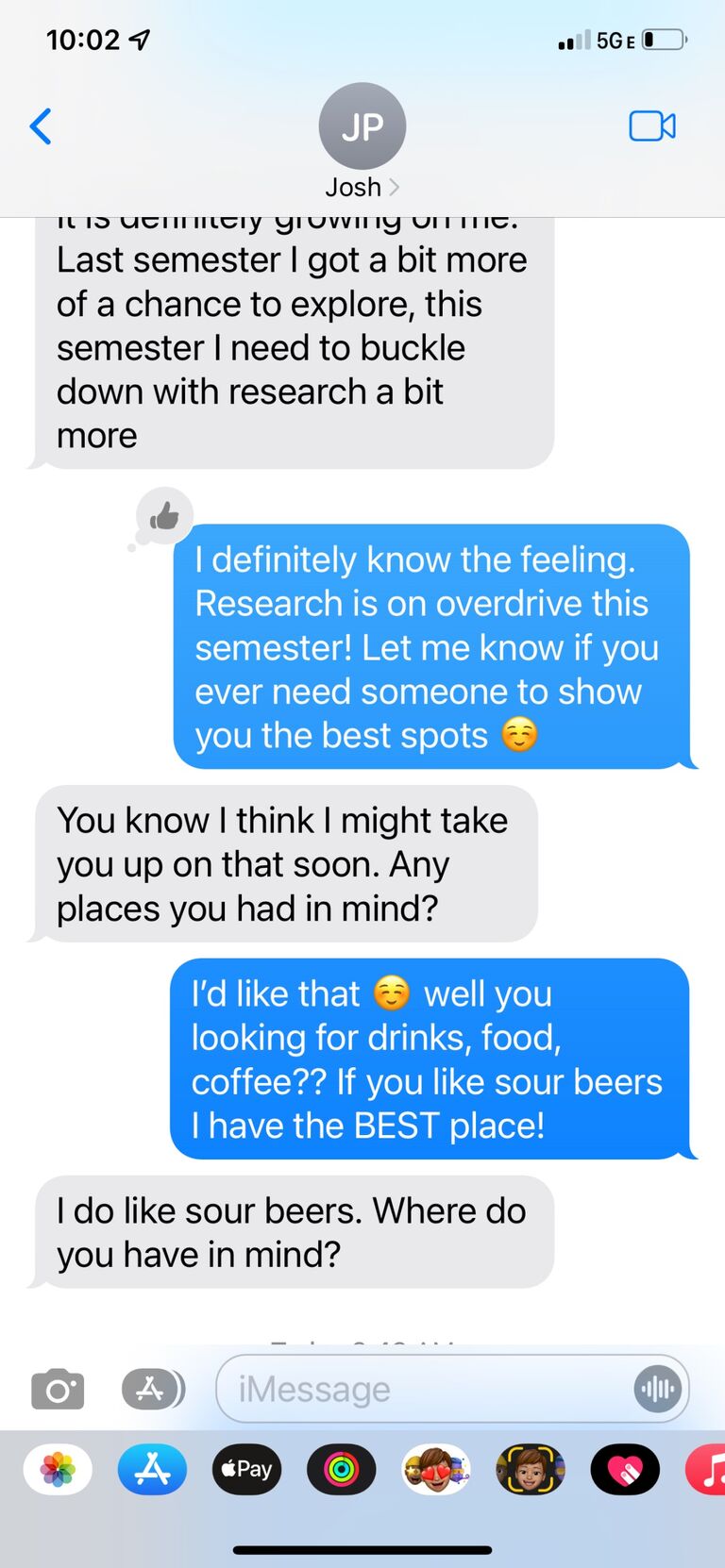 Josh and Sam first met in a Grad School class in the Fall of 2021 on the Fate of Organic Contaminants at Duke University. They studied and talked in class together that Fall, but Sam decided on February 3rd, 2022 to make the move to ask Josh out on a date. They went on a date that Friday to a brewery and got to know each other further. This marked the beginning of an amazing journey together!
They became official on March 4th, 2022!