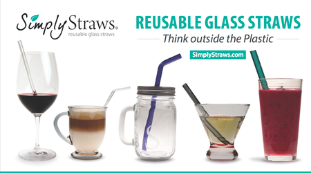 CLASSIC SINGLE GLASS STRAW - all beverages– Simply Straws