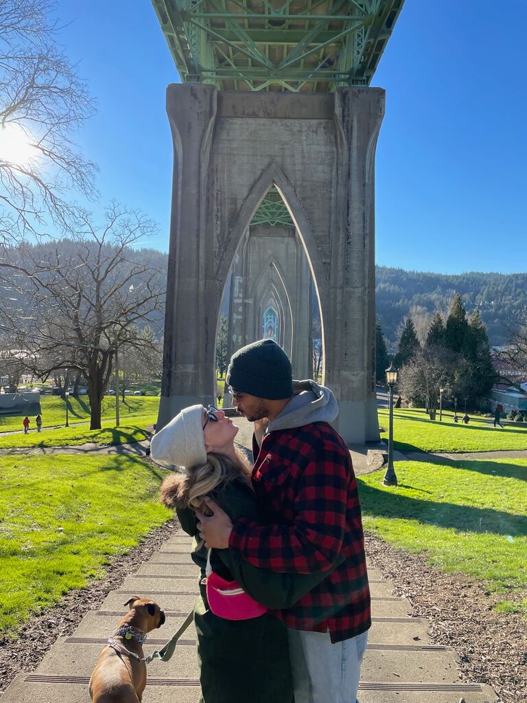 Cheers to life in Portland! With more bridges...
