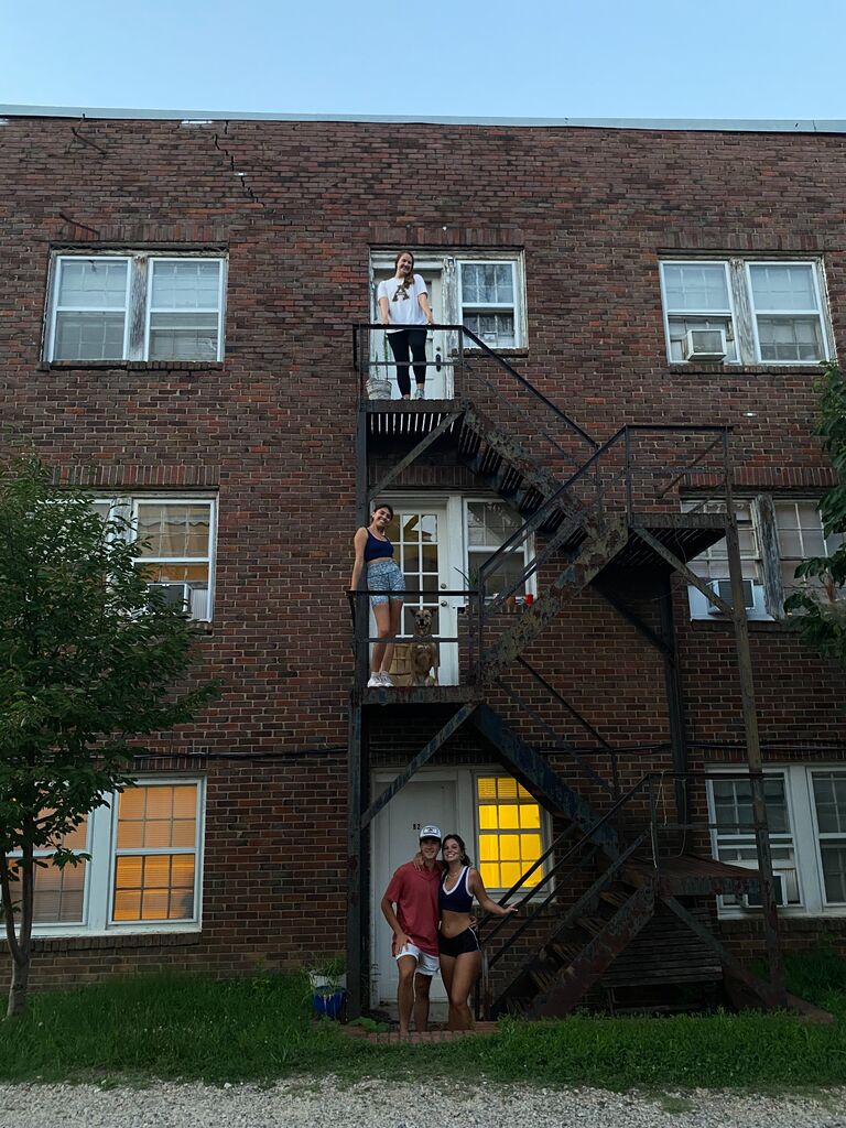 We moved in to our first apartment together!