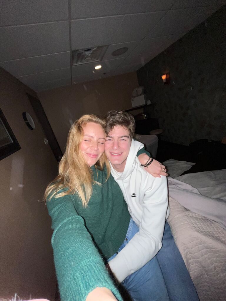 Showing Jacob the finer things in life... a couples massage for our first Valentine's Day! So romantic until he made a joke about being too "naughty" to our masseuse. 