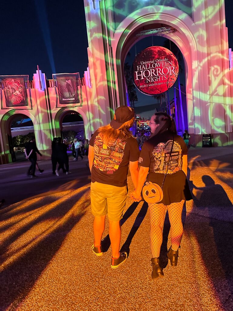 It’s thanks to Daniel that Paige loves Halloween Horror Nights so much, and now it’s one of our favorite times of the year