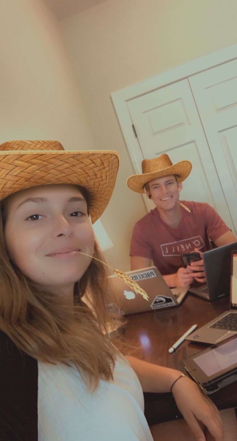 When Chloe and Connor both moved to NC to start medical school, they became next door neighbors. They spent a lot of time together studying and goofing off