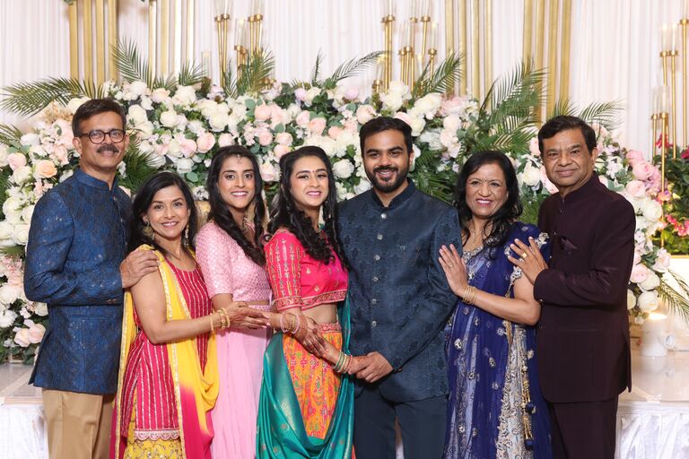 Starting the party off with the pre-wedding celebrations in NJ