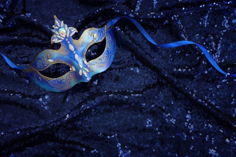 Gemini birthday party theme - masquerade