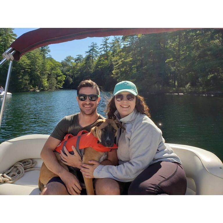 Odin's first boat day! The Lavelle Steiner clan enjoyed a boat day on Lake George with the Mercurios!