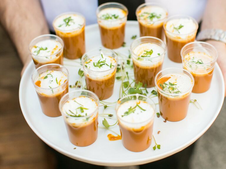 Vegetarian Wedding Menu Butternut Squash Soup