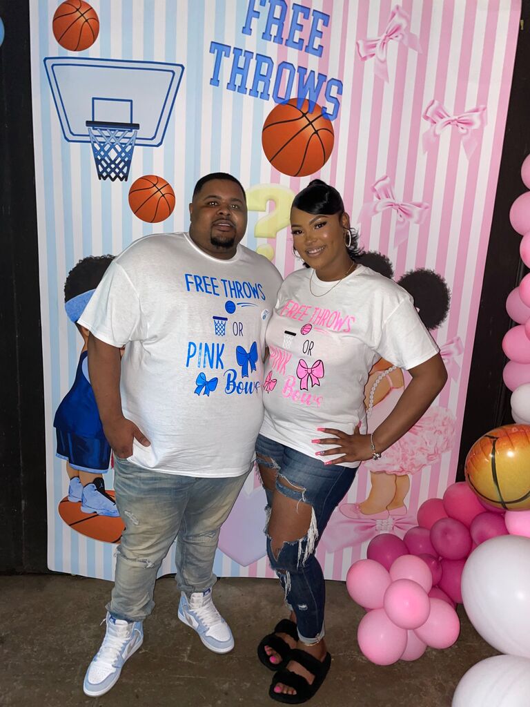 We shared a very special moment together on this day. Finding out what gender we were having. 

" baby girl Denver " 
