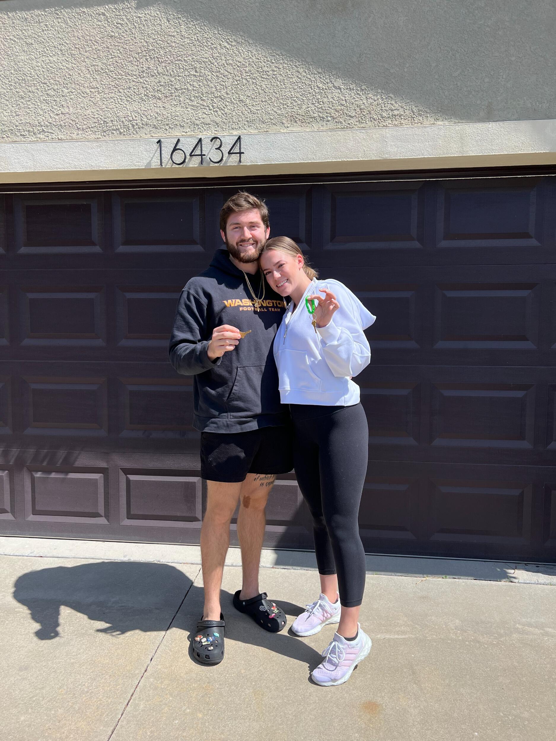 Tim and Trinity bought their first home together! 