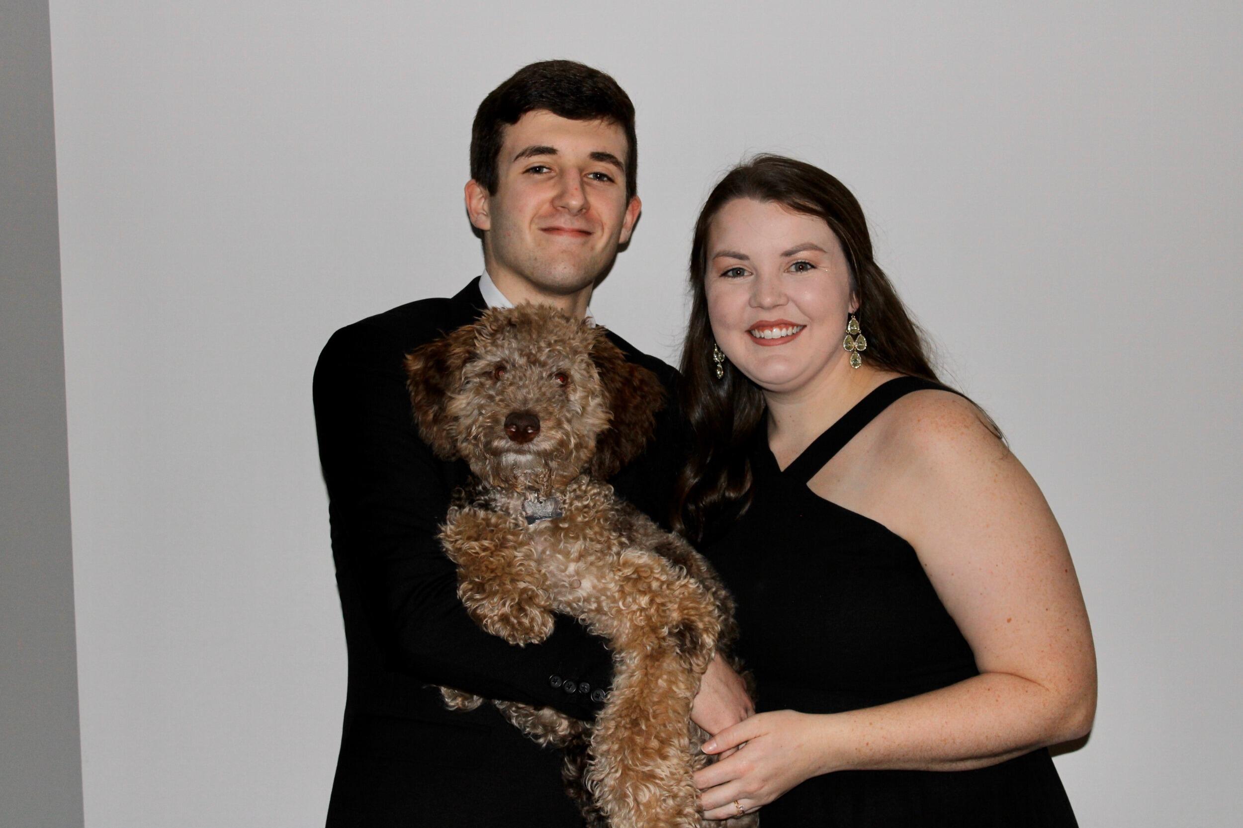 Tyler and Sandra attend their first Clemson University formal! 