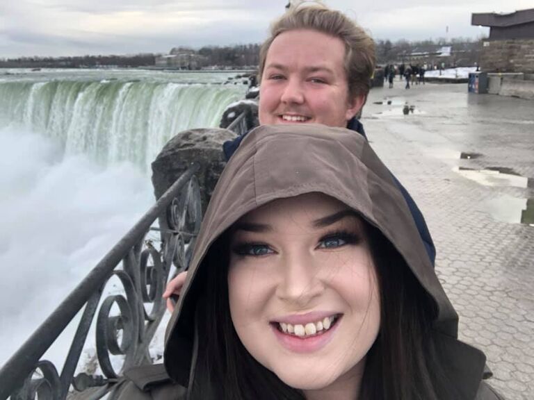 For Delaney's Birthday we went to Toronto and saw Niagara Falls!
