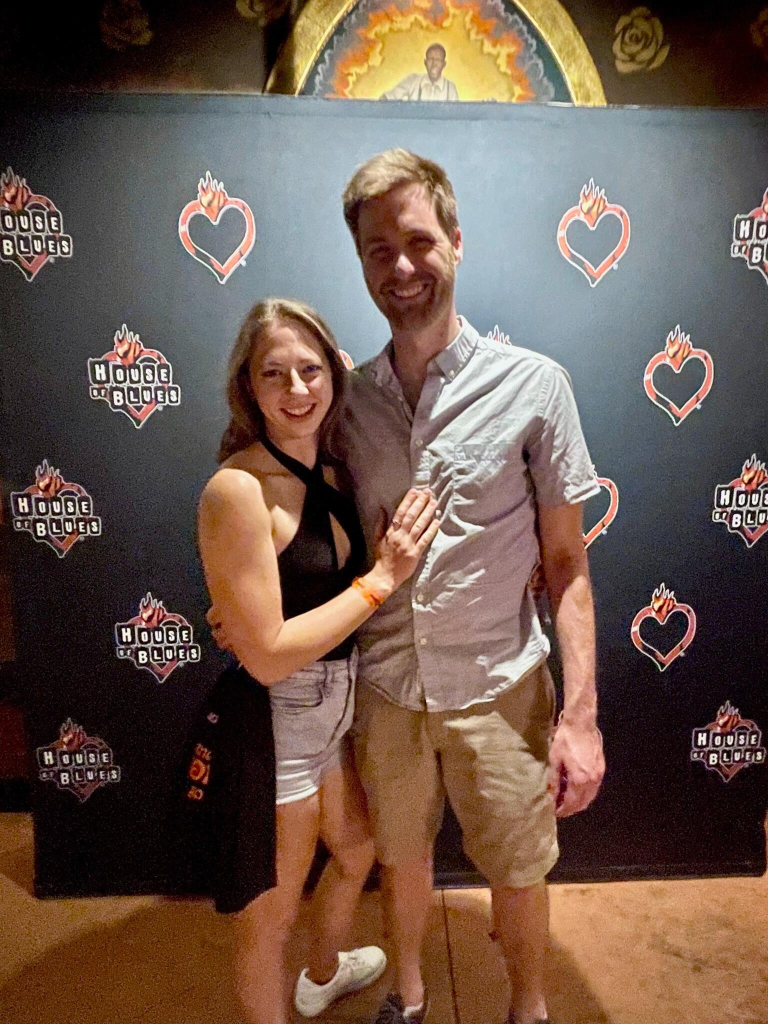 First couple picture at our first concert together