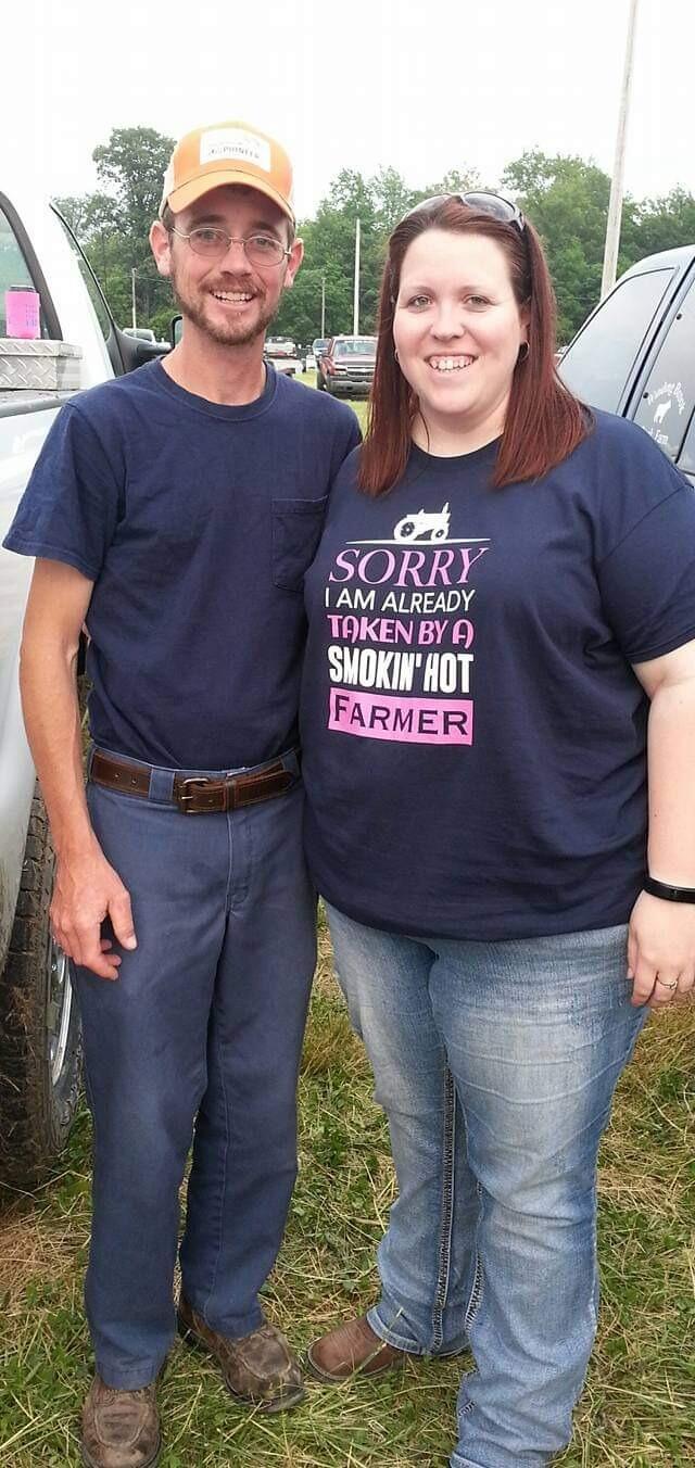 Through the years we enjoyed going to truck and tractor pulls; farming; bought and moved to our forever home. 