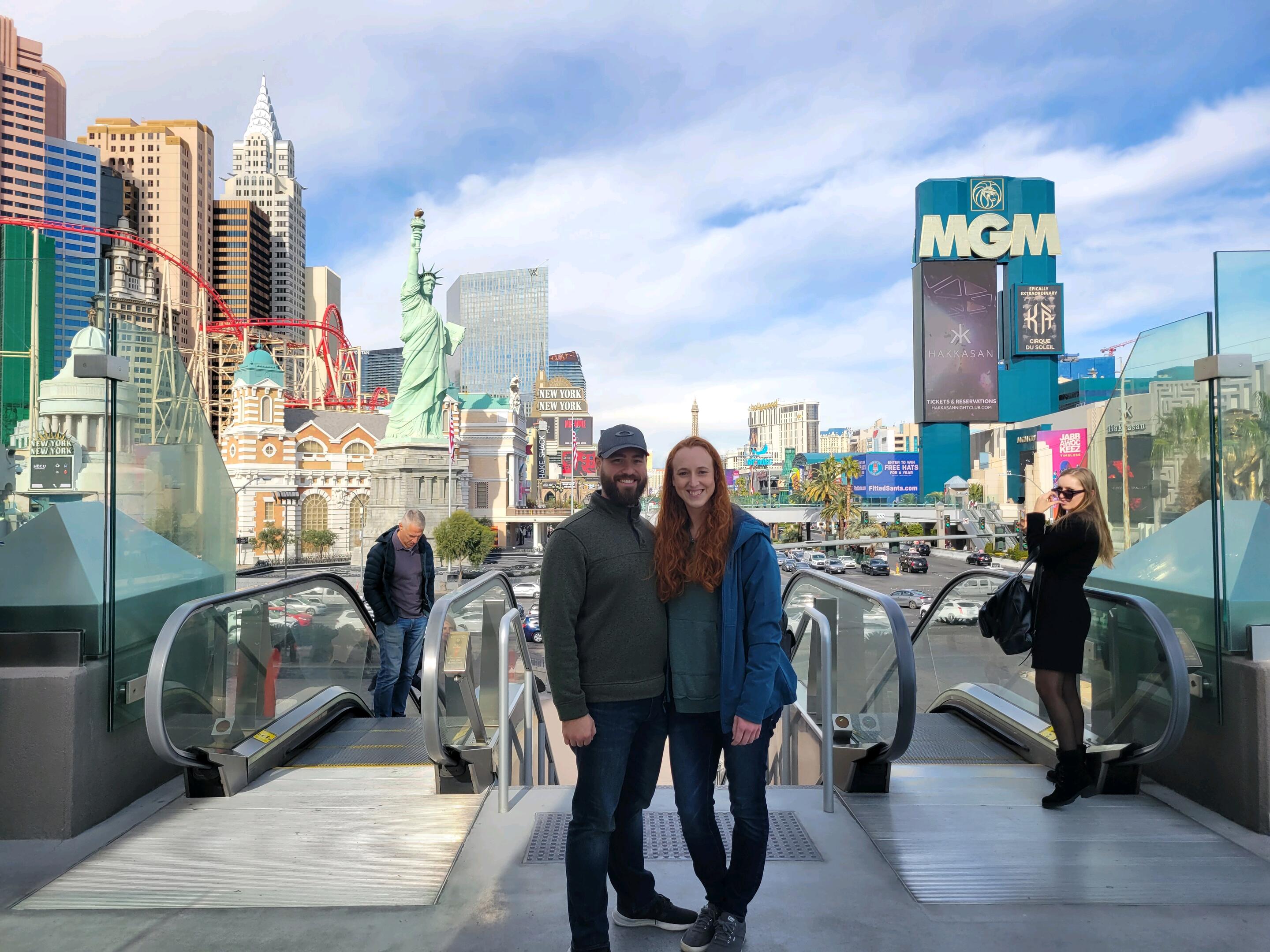 Vegas

Our first flying vacation together