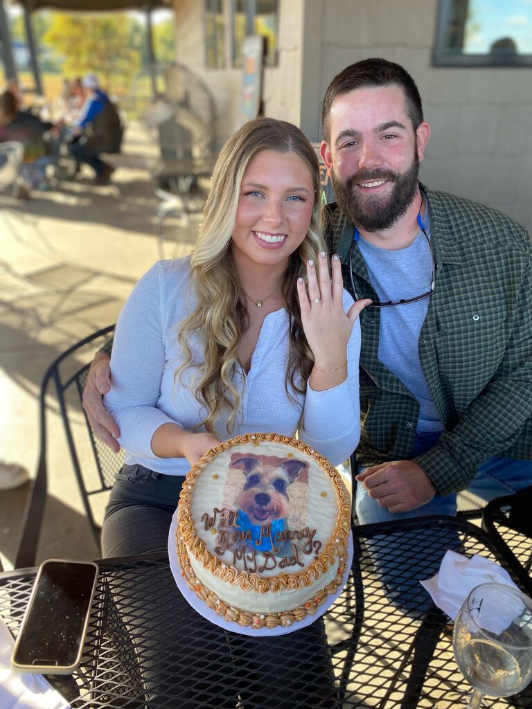 The day I said YES! The most perfect day that I will always cherish. This season of life is so sweet. We are so excited to celebrate our big day with all of our family & friends! 