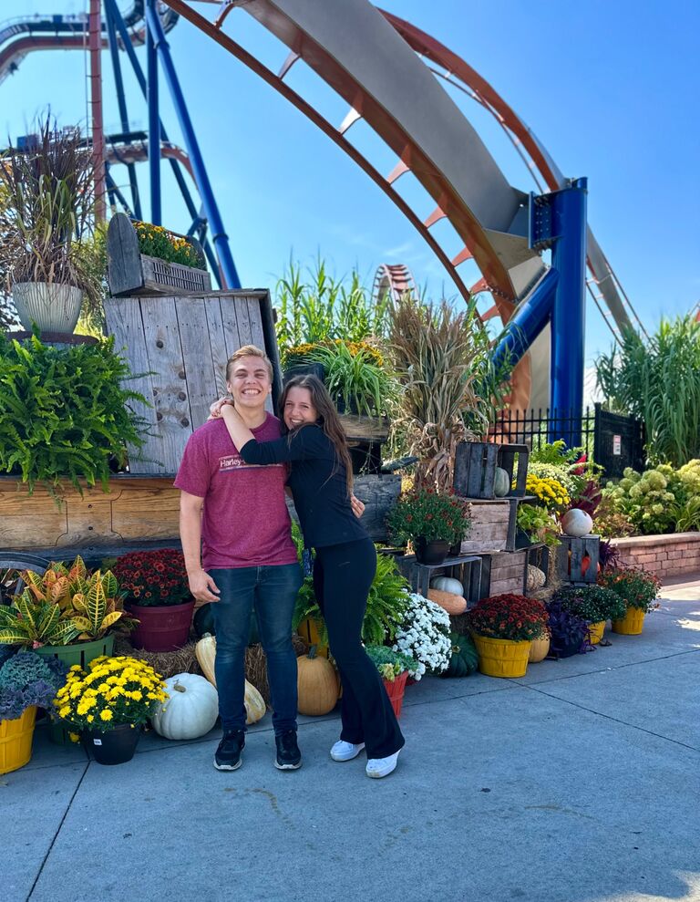 At Cedar Point