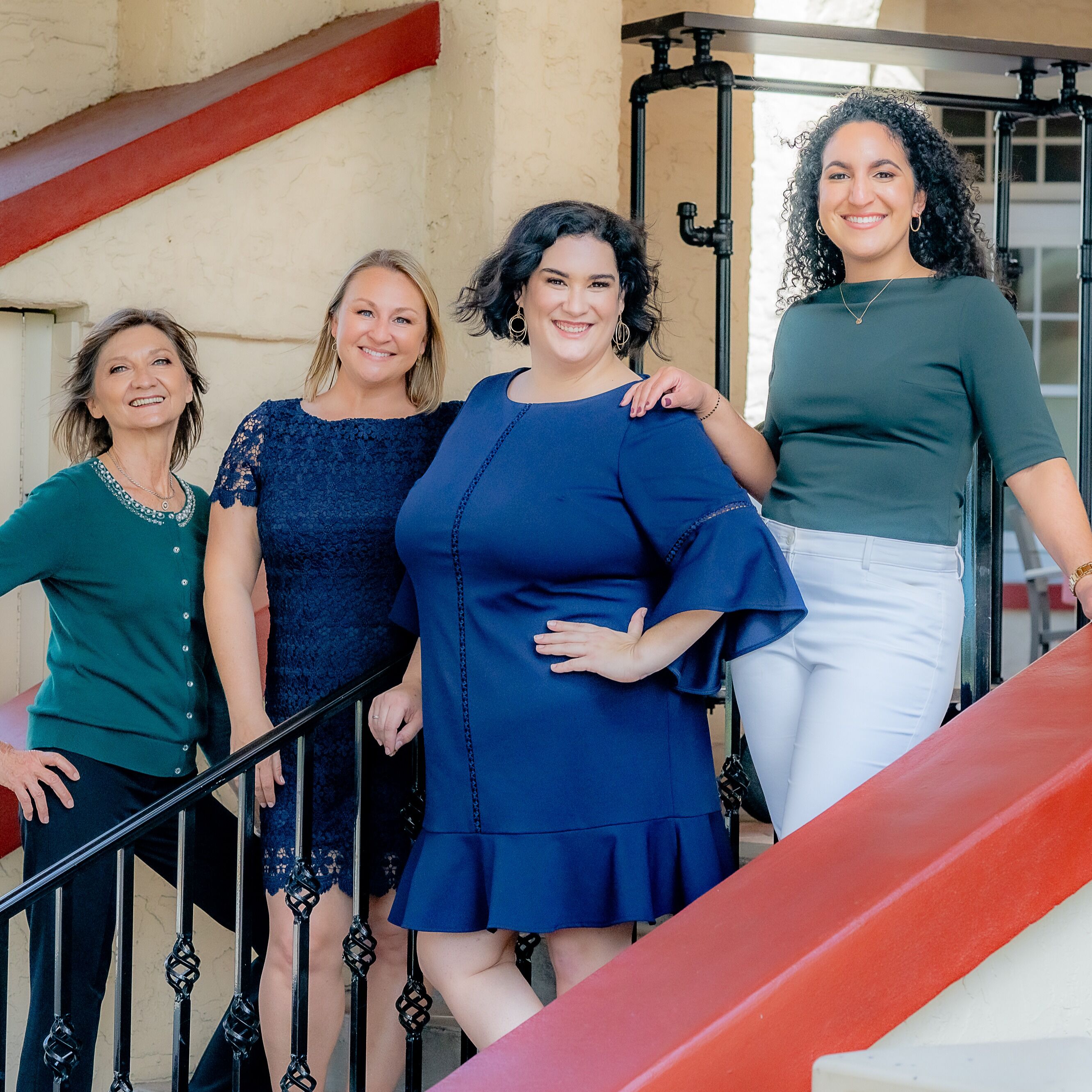 Lainey Dunn, Nicole Anloague, Megan Brantley, Laura Ryan & Madison Manusky Fenway Hotel Events Director