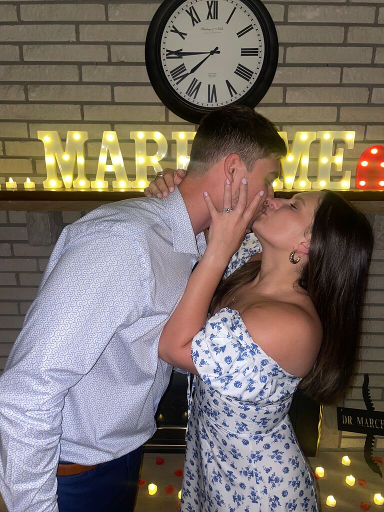 Michael asked Kaylee to marry him, after a 10 year wait!