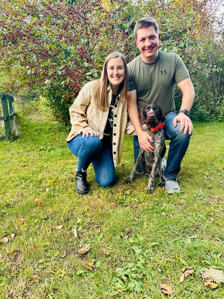 Our first picture as a family of 3
