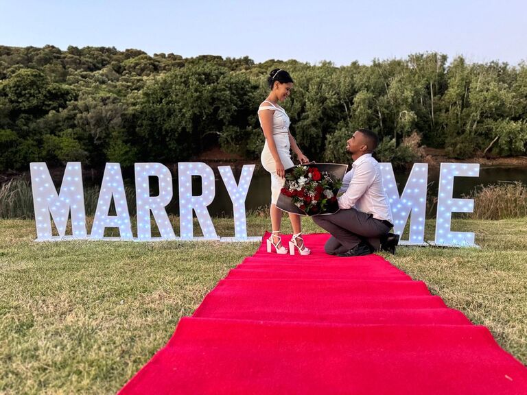 2 days after our engagement.