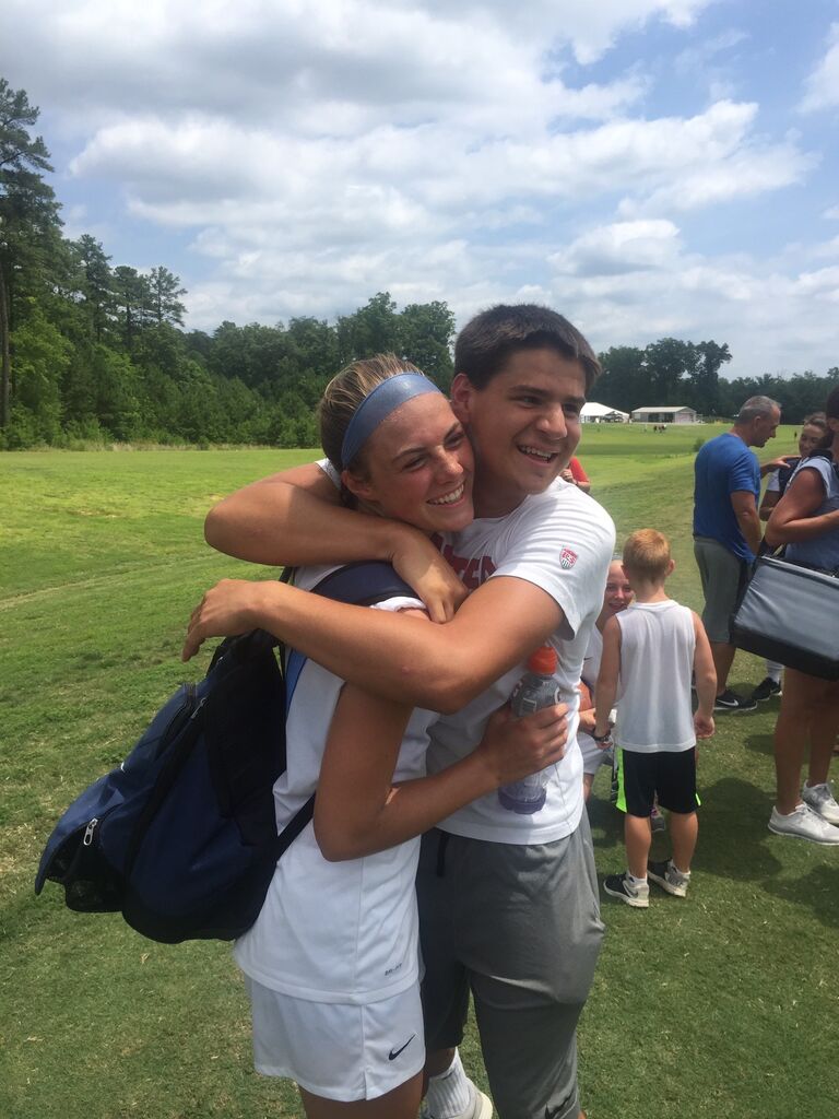 Amanda won the national championship in Virginia!
