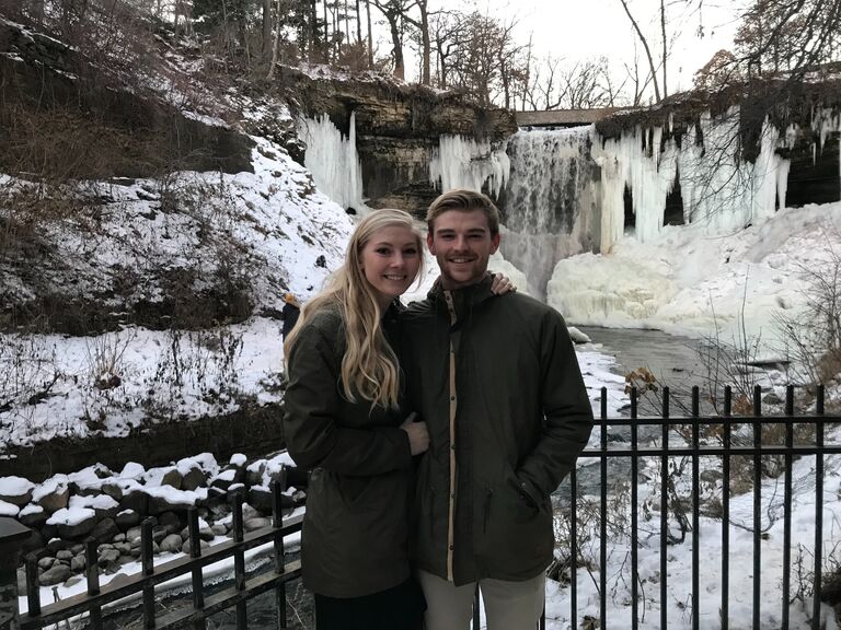 Tristan's first-time visiting Maddie's home in Minnesota!