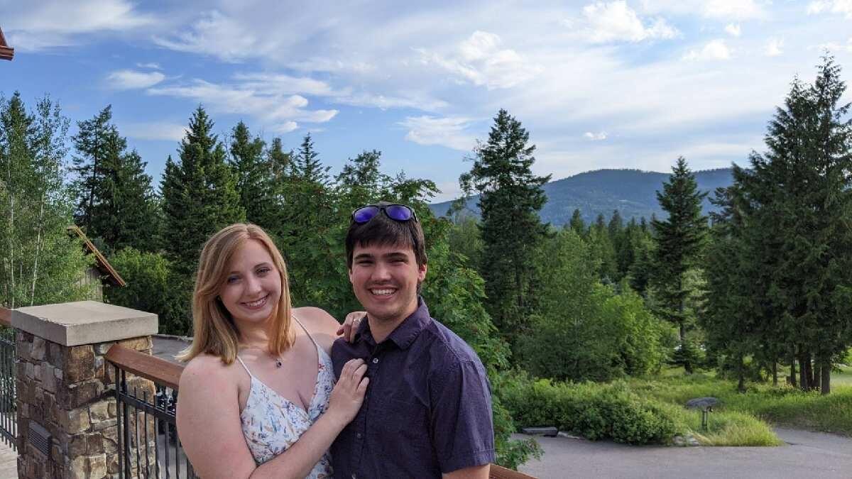 Club House dinner in Whitefish, Montana with Karl and friends