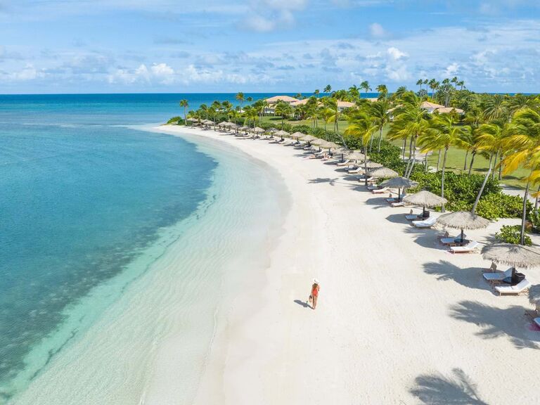 Jumby Bay Island all-inclusive resort in Antigua
