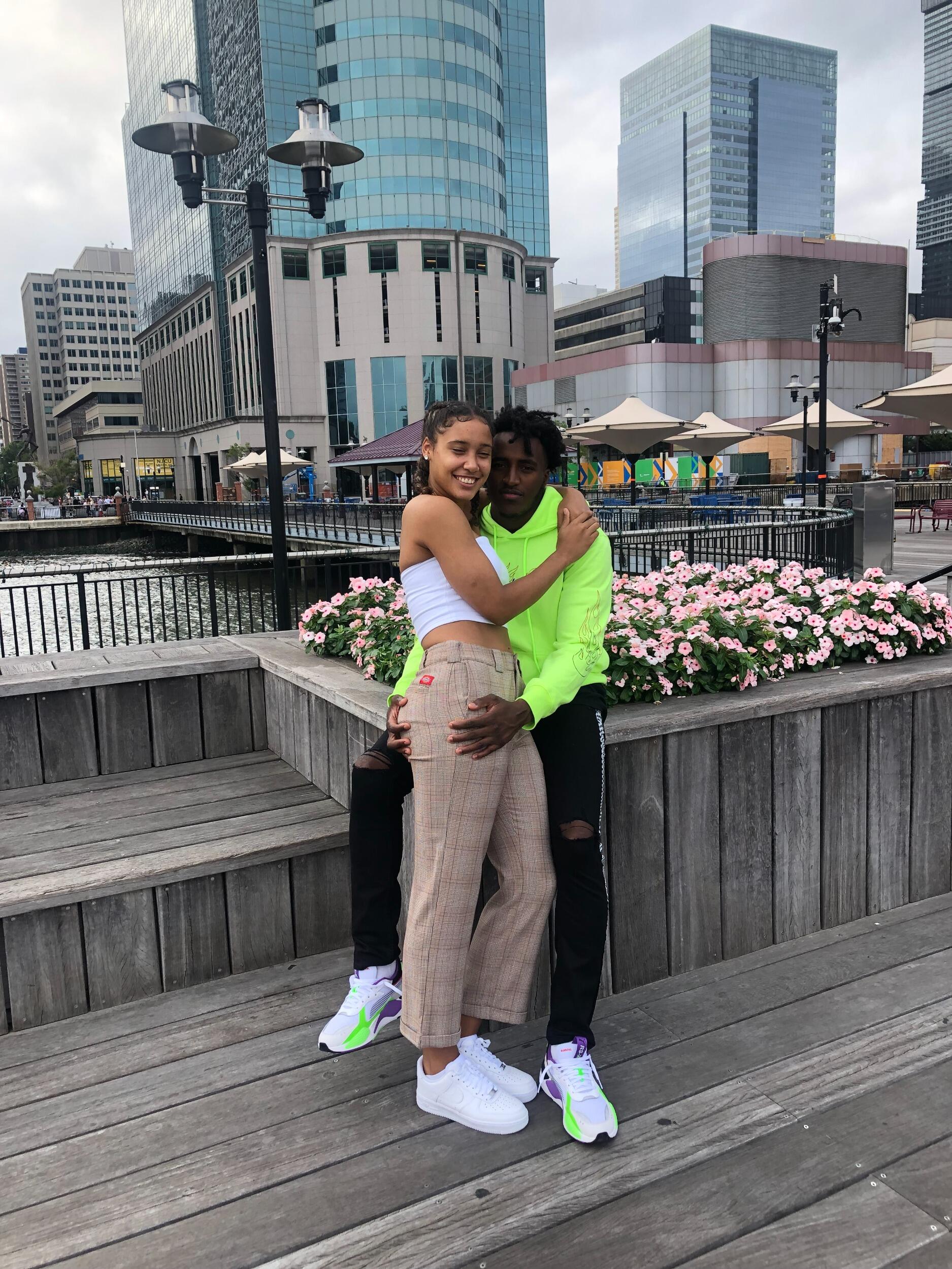 Our first time in Jersey City together (...ended up moving there)
