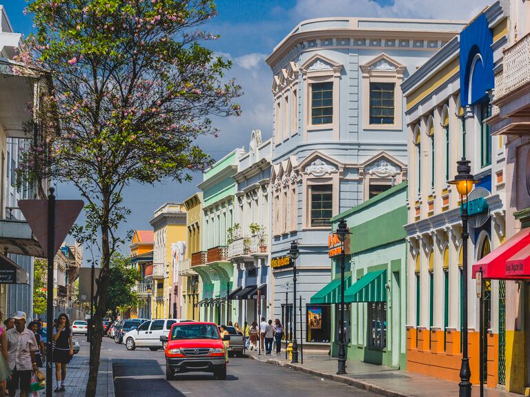 Calle Reina Isabel in Ponce, Puerto Rico