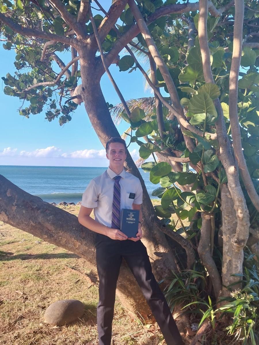 Reuben was still serving on the islands and loving it