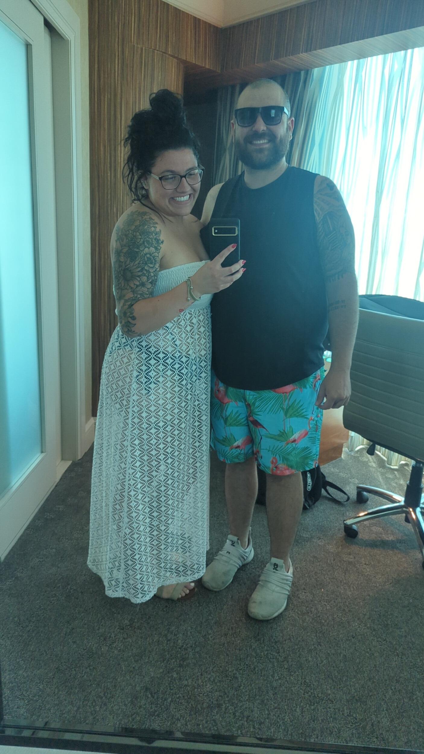 Our first vacation together -  Las Vegas, NV