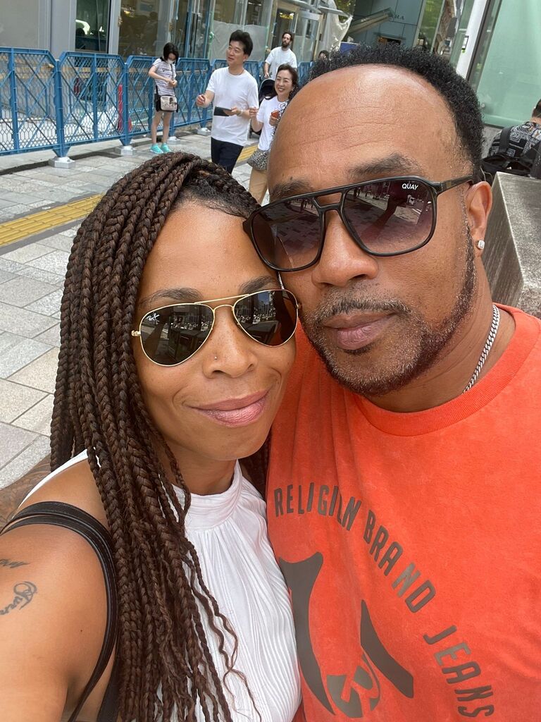My birthday in Japan with my baby.