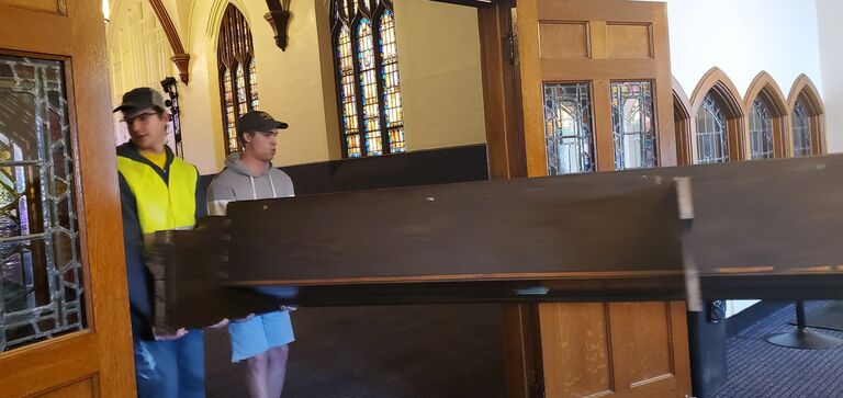 Derek goes on a missions trip to help remodel Santos Church