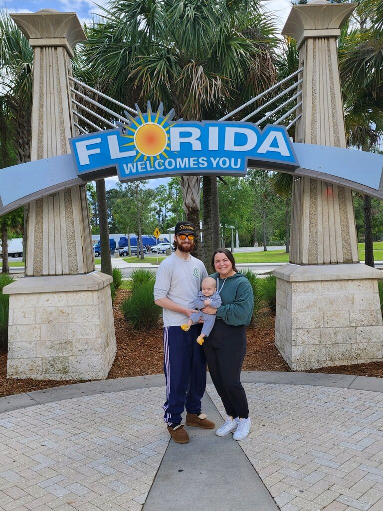 We traveled to Florida again