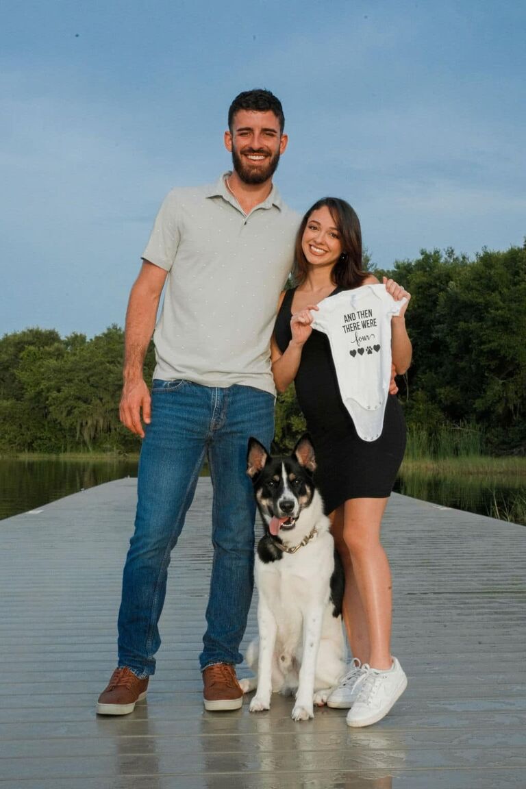 Finding out we were pregnant - Baby Bella announcement!