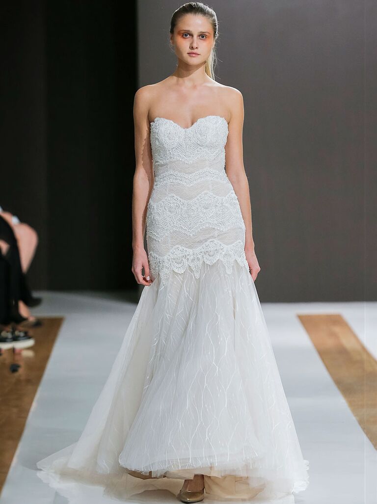 Mark Zunino Fall 2018 Collection: Bridal Fashion Week Photos