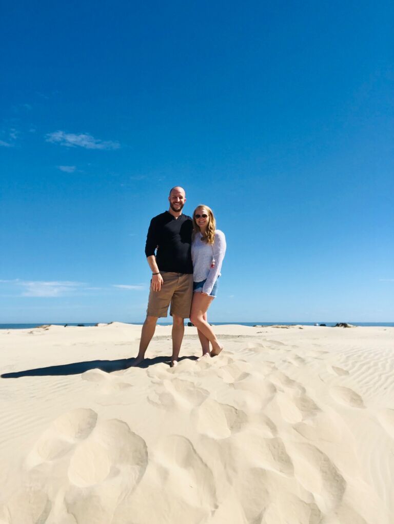 First trip to Padre where Jenn fell in love!