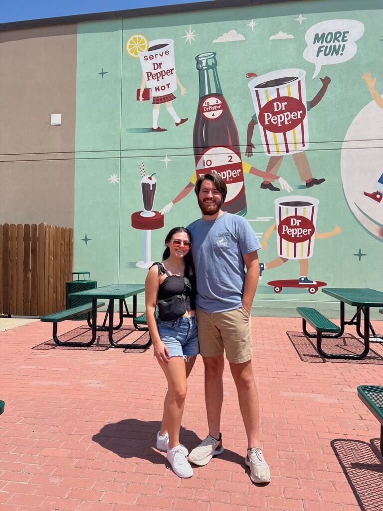 Hayden took me to the Dr. Pepper museum in Waco, TX!