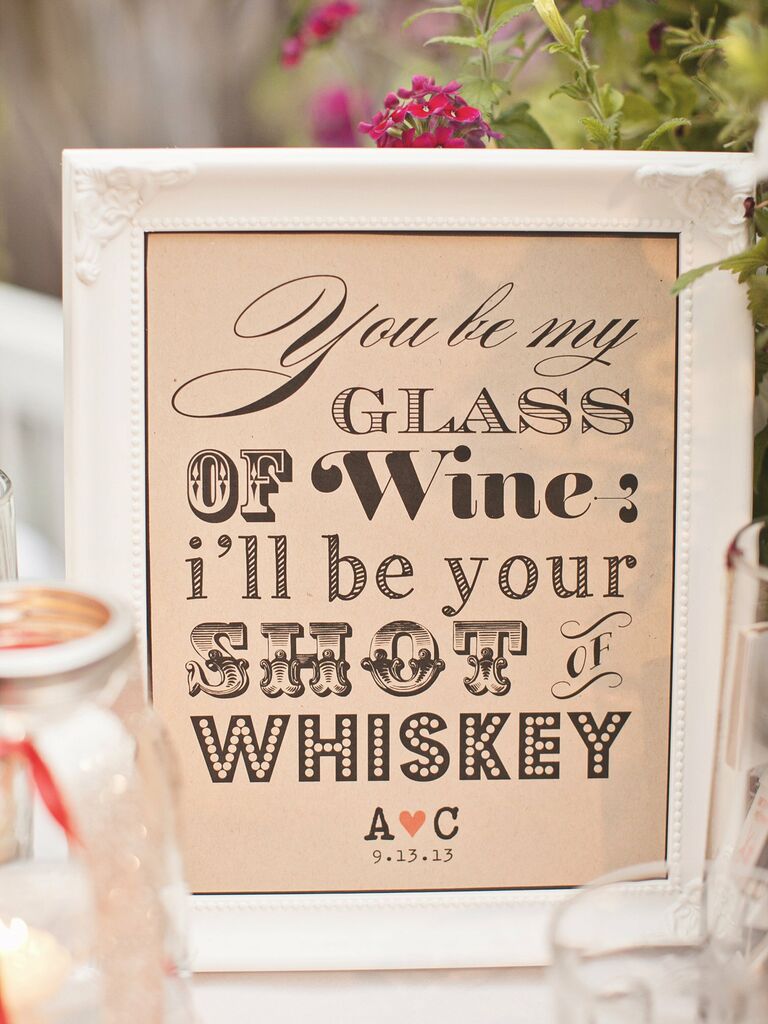 wedding sign quotes country song