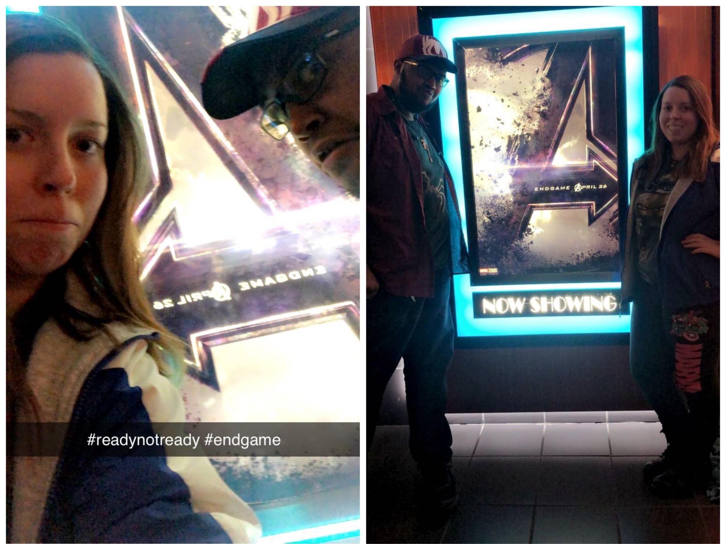 Our first (Marvel) movie together!!!!