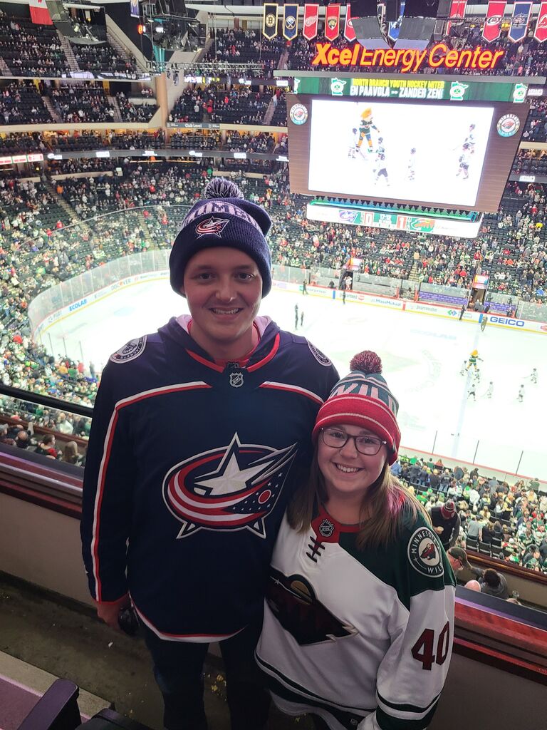 MN Wild Vs. Columbus Blue Jackets ~ St. Paul